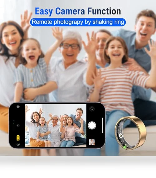 Sleep Monitoring Fitness Tracker Ring — Smart Rings, YULUCKGO