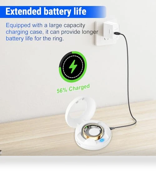 Sleep Monitoring Fitness Tracker Ring — Smart Rings, YULUCKGO