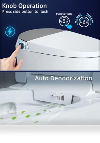 Smart Bidet Toilet — Bathroom Essentials, CANEST