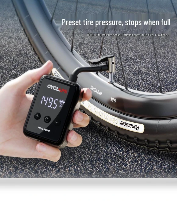 Smart Electric Portable Air Pump — Inflation Devices, CYCLAMI