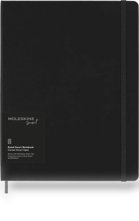 Smart Fester Schwarz Notizbuecher — Styluses & Digital Pens, Moleskine