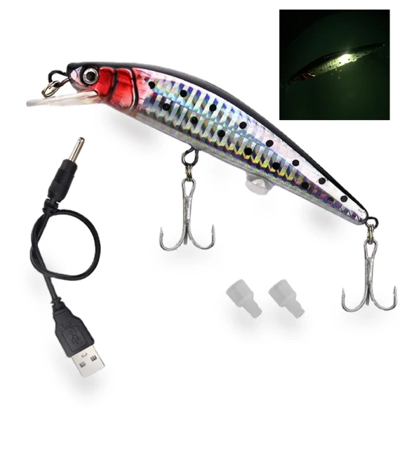 Smart Fishing Lures — Artificial Bait, Pale Blue