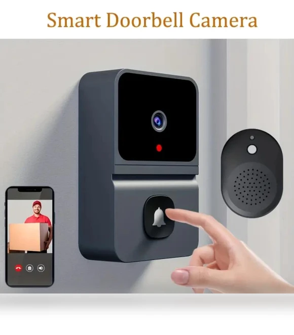 Two-Way Wireless Security Doorbell — Kits, JUDING