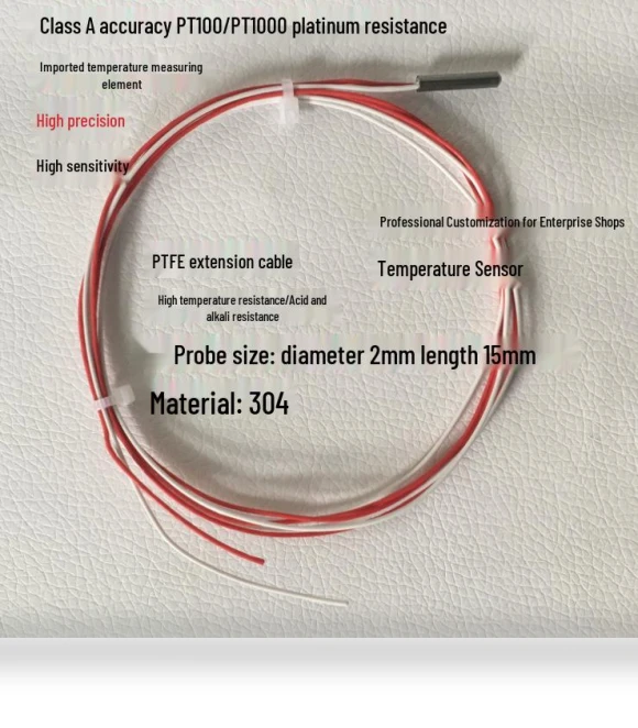 Ultra-Small Platinum RTD Temperature Sensor — Temperature Measurement Tools, Discount Domain