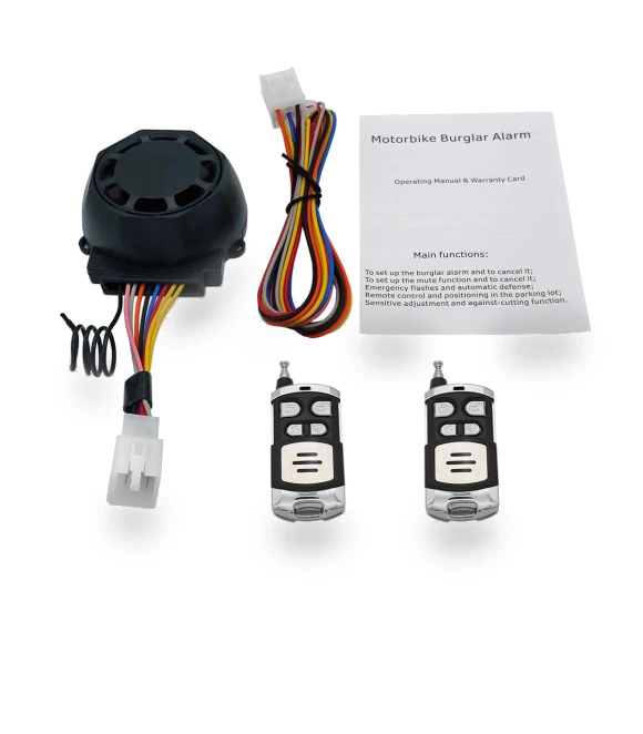 Universal 12V Motorcycle Anti-Theft Alarm System — Accessories, Discount Domain