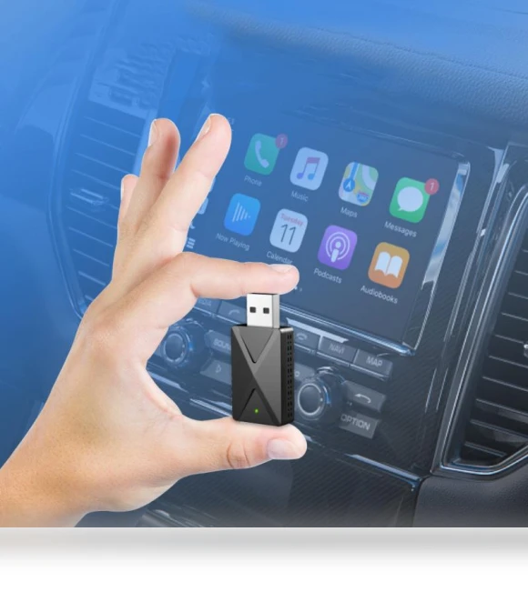 Wireless Carplay Adapter — Phone Accessories, Soft Grass