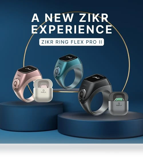Zikr Flex Pro Smart Tasbih Ring — Smart Rings, TAKVA