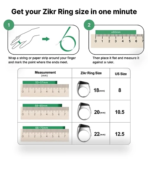 Zikr Flex Pro Smart Tasbih Ring — Smart Rings, TAKVA