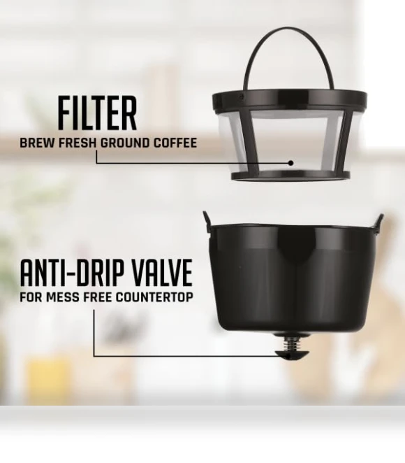 12-Cup Drip Coffee Maker — Coffee Makers, OVENTE
