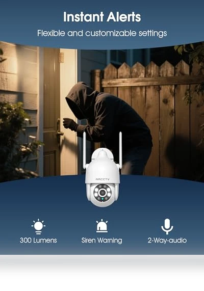 2K Security Camera Outdoor — Security Cameras, ARCCTV