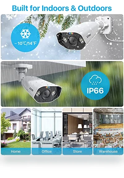 4K Security Camera System — Smart Home Security, ZOSI