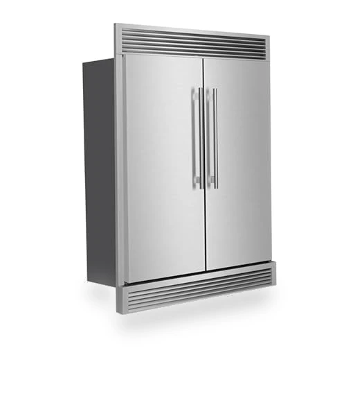 60" 2-Piece Convertible Refrigerator/Freezer Built-In — Mini Fridges, Forno