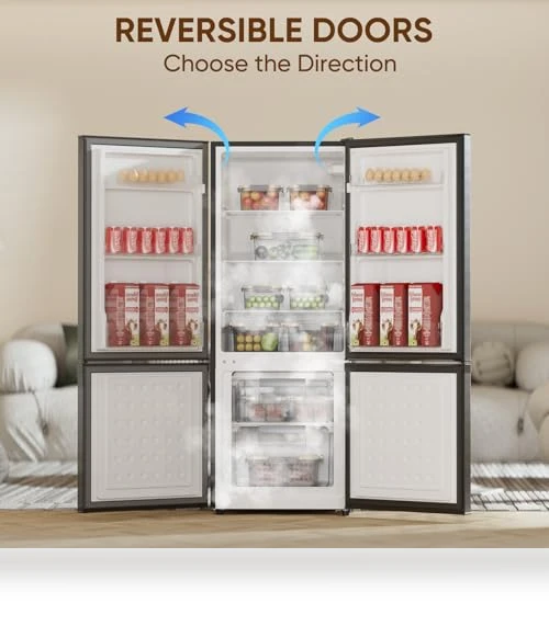 7.1 Cu.Ft Refrigerator with Bottom Freezer — Mini Fridges, Upstreman