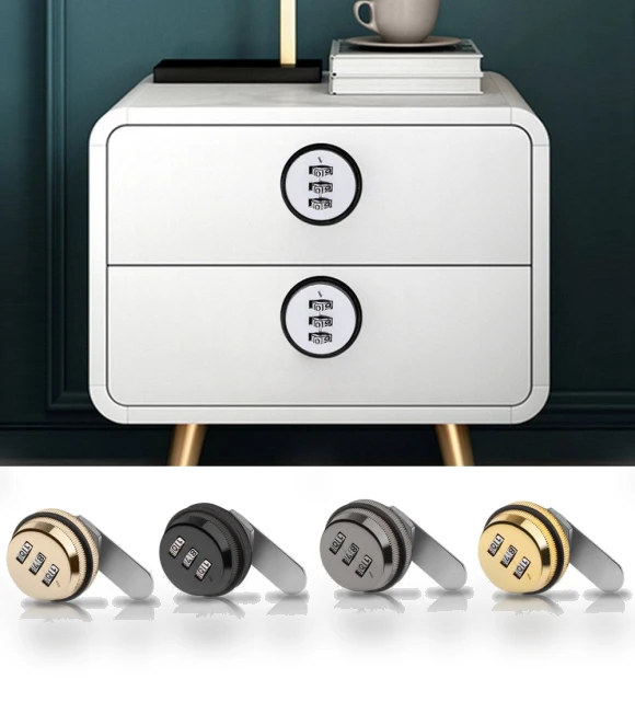 Cabinet Door Code Drawer Lock — Luggage Locks, yuxuan21