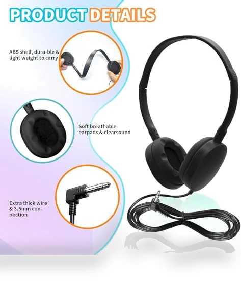 Classroom Headphones — In-Ear Headphones, ZHENWAY