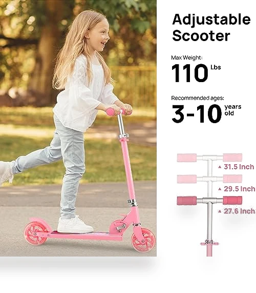 Easy Folding Kids Scooter — Push Scooters, TENBOOM