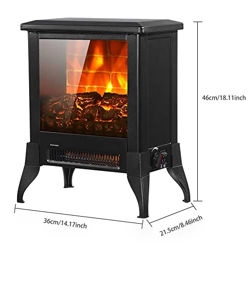 Electric Fireplace Stove Heater — Electric Heating Solutions, Winado
