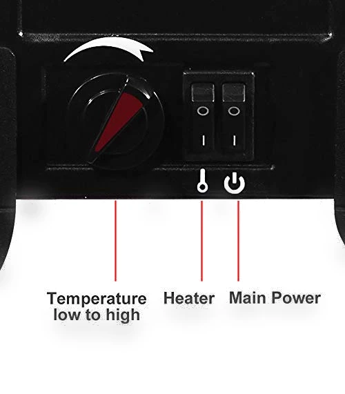 Electric Fireplace Stove Heater — Electric Heating Solutions, Winado