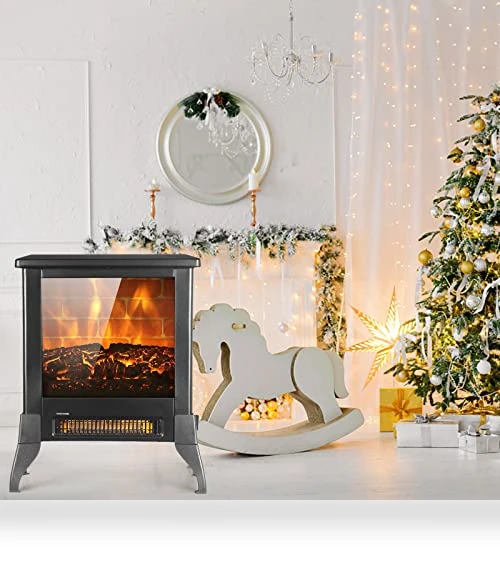 Electric Fireplace Stove Heater — Electric Heating Solutions, Winado