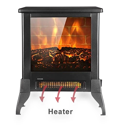 Electric Fireplace Stove Heater — Electric Heating Solutions, Winado