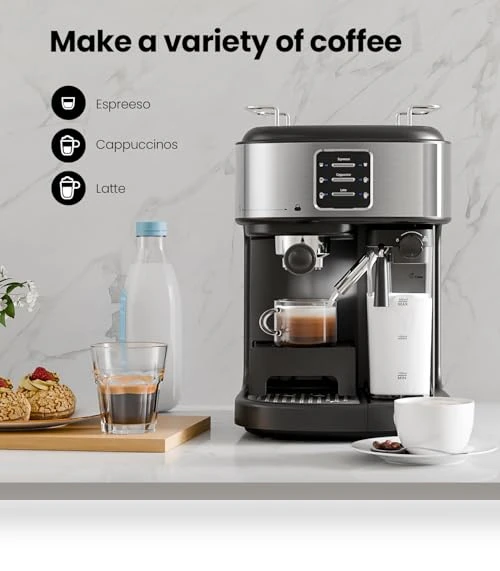 Espresso and Cappuccino Machine — Coffee & Espresso Combos, Electactic