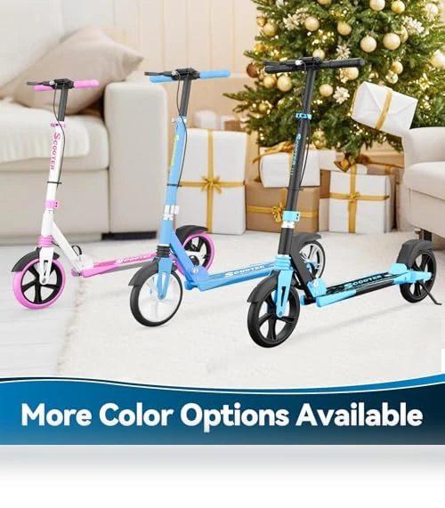 Foldable Scooter with Disc Brake & Dual Shock Absorbers — Push Scooters, MEE GOO