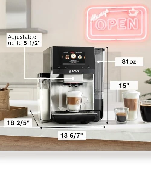 Fully Automatic Espresso Machine — Coffee & Espresso Combos, BOSCH