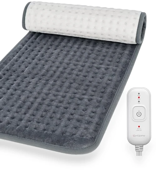 Heating Pad for Back Pain & Cramps Relief — Thermal Comfort Solutions, Comfytemp