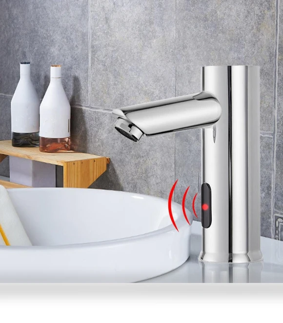 Induction Electric Sink Mixer — Hands-Free Faucets, Decor Dream
