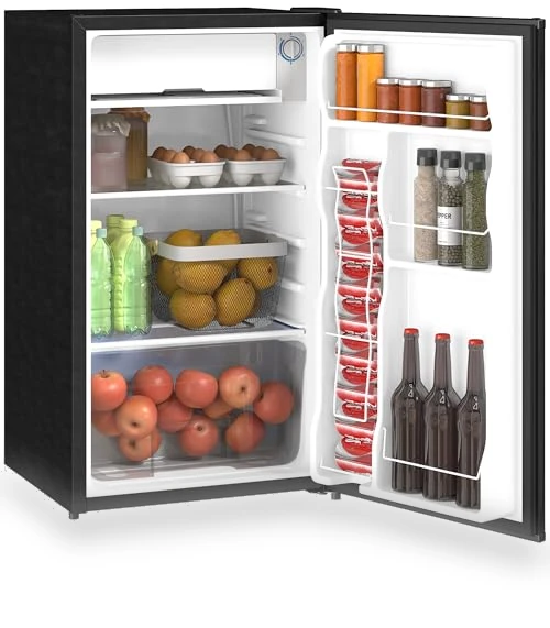Mini Fridge with Freezer — Mini Fridges, HOMCOM