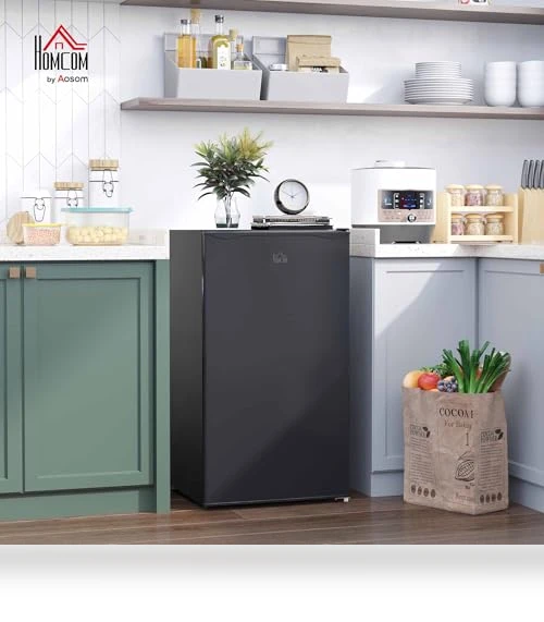 Mini Fridge with Freezer — Mini Fridges, HOMCOM