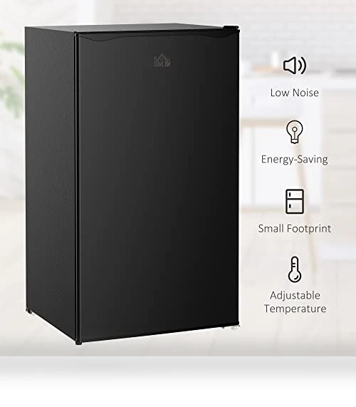 Mini Fridge with Freezer — Mini Fridges, HOMCOM
