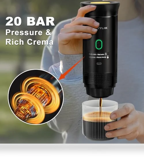 Portable Espresso Maker — Brewing Excellence, DOWYLIK