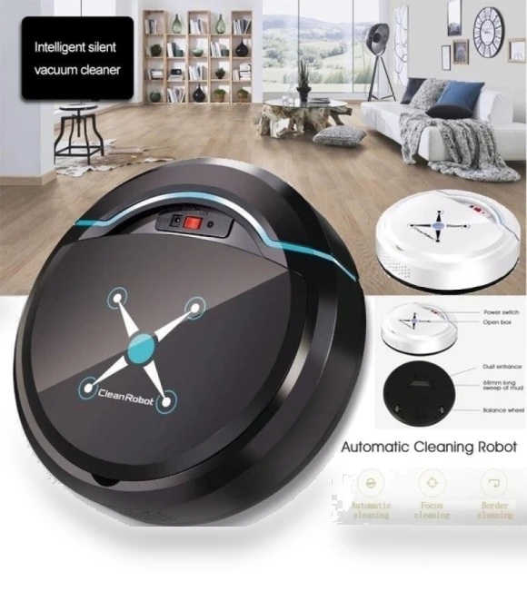 Rechargeable Smart Sweeping Robot — Smart Cleaning Robots, mood jungle
