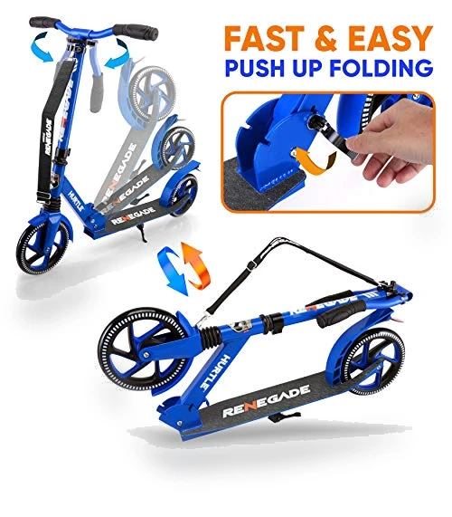 Renegade Kick Scooter — Push Scooters, Hurtle