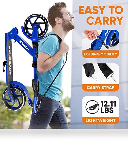 Renegade Kick Scooter — Push Scooters, Hurtle