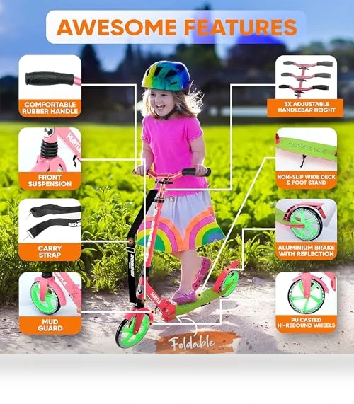 Renegade Kick Scooter — Push Scooters, Hurtle
