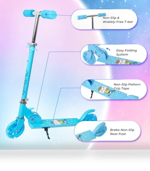 Scooter for Kids with Light up Wheels — Push Scooters, Nattork