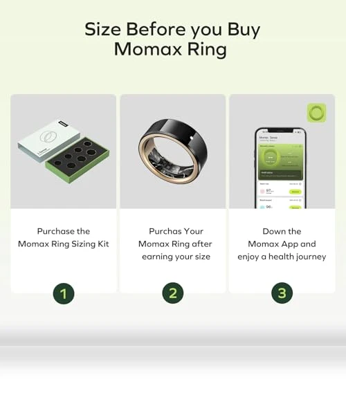 Smart Ring - Sleep Tracking Wearable — Smart Rings, MOMAX