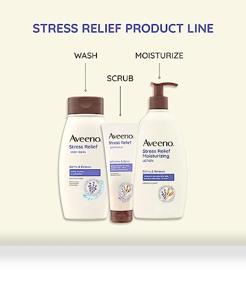 Stress Relief Moisturizing Body Lotion — Nourishing Body Creams, Aveeno