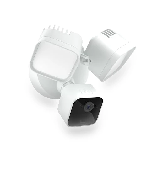 Wired Floodlight Camera — Outdoor Security & Flood Lighting, Blink