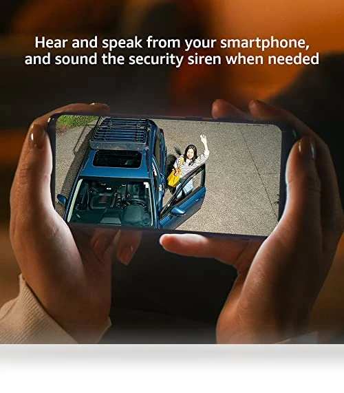 Wired Floodlight Camera — Outdoor Security & Flood Lighting, Blink