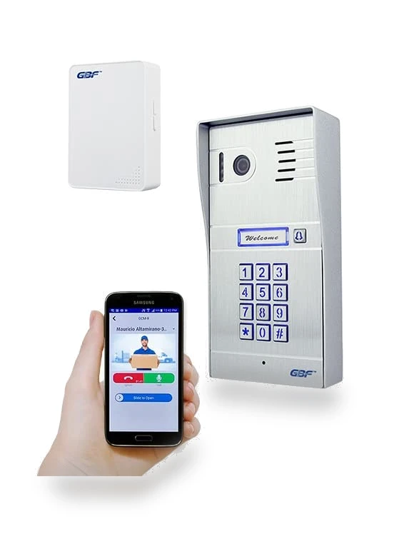 Wireless Video Door Phone & Doorbell WiFi Intercom System Kit — Smart Home Security, GBF
