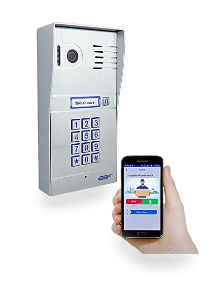 Wireless Video Door Phone & Doorbell WiFi Intercom System Kit — Smart Home Security, GBF