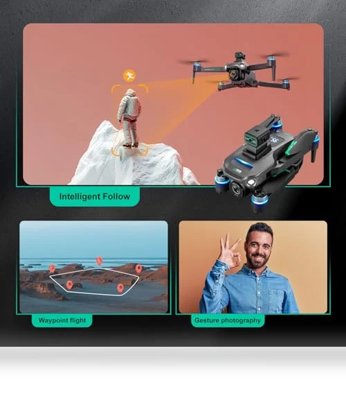 4K GPS Drone with Dual Cameras — Drones, Jardhom