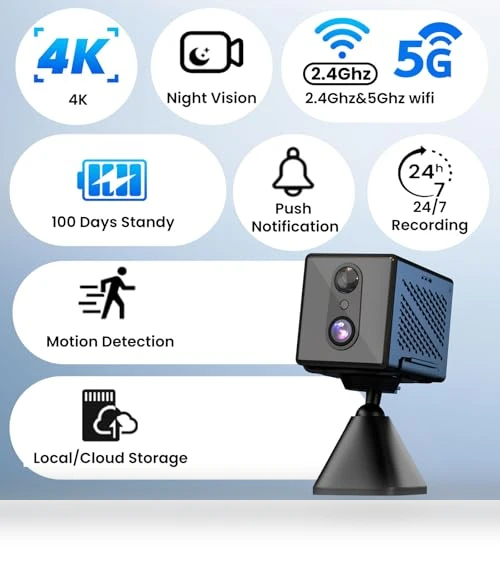 4K Security Camera — Smart Home Security