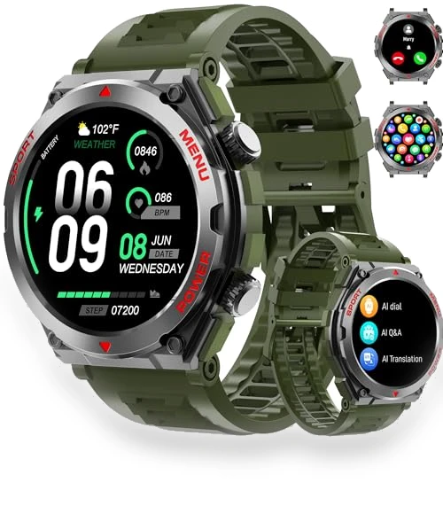 AI Smartwatch with Health Monitoring — Smartwatches, Bvlrksc