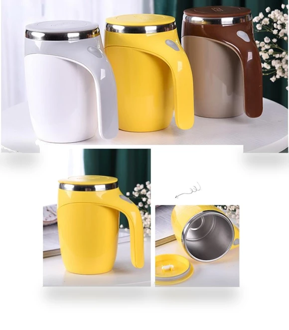 Automatic Self-Stirring Magnetic Mug — Beverage Warmers, ZCXU