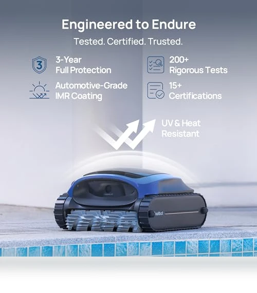Cordless Robotic Pool Vacuum Cleaner — Automated Pool Maintenance, Beatbot