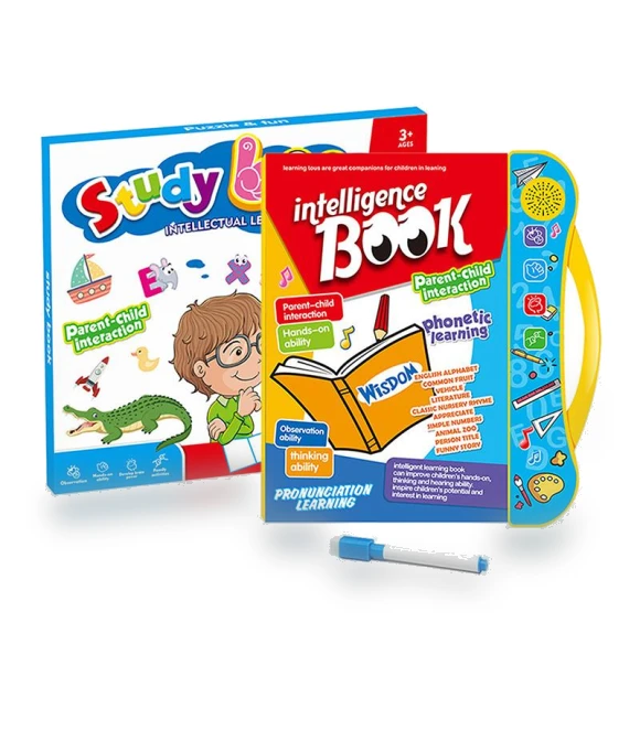 Early Education Smart Scrabble Letters ABC English Finger Reading Children's Voice Book — Educational, Dimpled Cheeks
